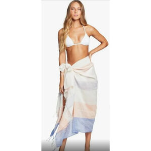 Vitamin A Aluna Organic Cotton Beach Wrap One Size MSRP $105